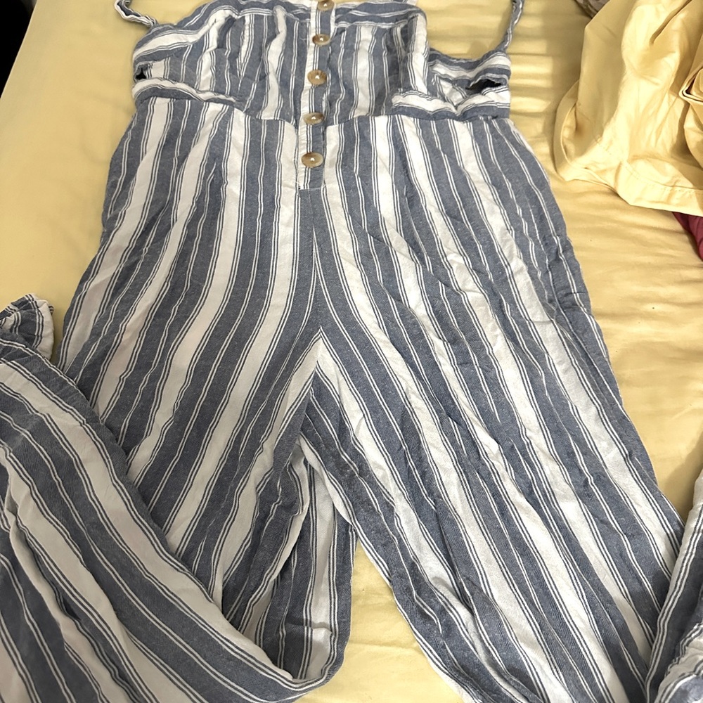 Stripped romper